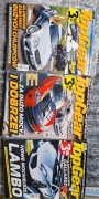 Zestaw trzech sztuk magazynów Top Gear samochodowych