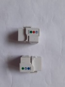 MODUŁ Keyston Kat.3  do osprzętu HAGER Polo - Nowe