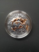 Nimravidae, srebrna moneta, 1 oz Ag