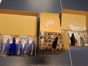 Butelka z pipetą. Zestaw.