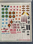 Kalkomania MiG-15 UTI skala 1/72 (Kanga)