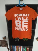 T-shirt pomarańczowy rozmiar 104cm chłopiec