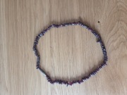 Krótki naszyjnik z półszlachetnego granatu