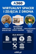 wirtualny spacer 3D Matterport, foto/wideo z drona