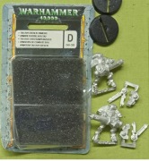 Tau XV15 Stealth Armor Warhammer 40k Metal blister