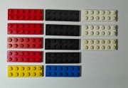 Lego 3795 płytka 2x6 mix - 13 sztuk !