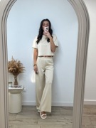 Komplet masełkowy BEIGE wiskozowy
