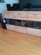 Komoda z litego dębu 180 cm