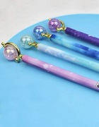 Długopis globus jasnoniebieski 