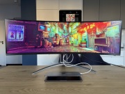 Monitor AOC AGON 49 cali DQHD 2K 165Hz KVM FreeSync Premium