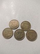 5x - 5 groszy 1999r.