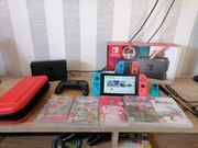 Nintendo switch stan idealny + dodatki 