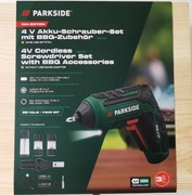 PARKSIDE Wielofunkcyjna wkrętarka 4 V z akcesoriami do grilla wina przypraw