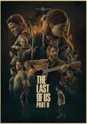 Plakat The Last of Us Part II TLOU 2 Ellie Joel Gra PS4 PS5 Prezent 50x70