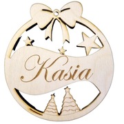 Bombka dekoracja na mikołajki, prezent, DUŻA 