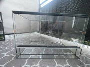 TERRARIUM szklane z wentylacją 60x40x40