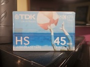 TDK HS 45 MIN VHS-C – NOWE, FOLIA  2 SZTUKI