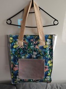 Torebka duża srebna