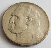 5 zł złotych Piłsudski 1934 r. (3) Ag Orzeł strzelecki