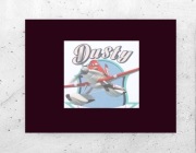 samoloty plakaty A4, Dusty plakat dla chłopca, bajkowe plakaty dla dzieci