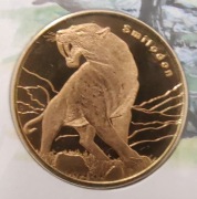 Gwinea Równikowa (BIOKO) 5 dolarów (Smilodon) 2020