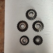 frezy tarczowe kształtowe tanio 5 sztuk NFKc