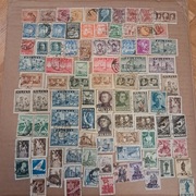 Polska znaczki stare różne