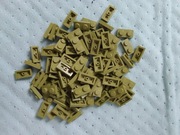 lego 3023 olive green 100szt.