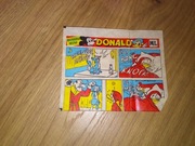 Historyjka obrazkowa komiks z gumy balonowej Donald lata 80 Maple Leaf