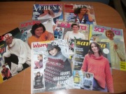 Zestaw Verena, Sandra, Wzory na druty 8 numerów Swetry, dzianina