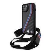 Case BMW M do iPhone 15 pro max czarne że smyczą
