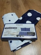 Poszewki Smukee Pościel Komplet 2 sztuki Grochy Kropki 70x80cm