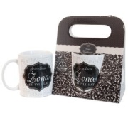 kubek ceramiczny w ozdobnym opakowaniu z napisem " Żona Wyśniona " +Gratis