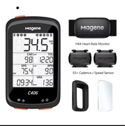 Komputer GPS Licznik rowerowy Magene C406 + czujniki