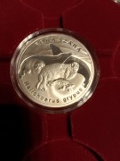 Srebrna moneta 20 zł Foka Szara z serii Zwierzęta Świata 2007