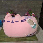 Pusheen poduszka kotek różowa 