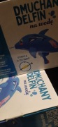 Dmuchany Delfin duży z pompka na wode