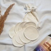 Waciki wielorazowe (8 szt.) + woreczek 