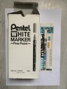 Marker olejowy BIAŁY pisak olejny Pentel X100WS okrągła końcówka 