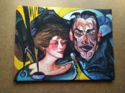 Obraz na  tkaninie  Witkacy