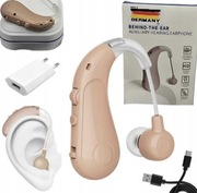 Aparat Słuchowy HD 16 Kanałowy ŁADOWALNY PROFESJONALNY DLA SENIORÓW