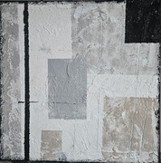 Obraz strukturalny, nowoczesny, abstrakcja, malarstwo akrylowe