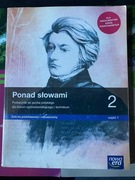 PONAD SŁOWAMI KLASA 2 CZ.1 NOWA ERA