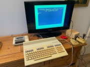 Commodore 128,cartridge KCS,magnetofon,2joysticki,zasilacz