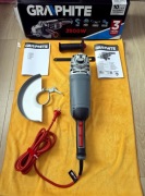 Szlifierka kątowa GRAPHITE 59G209 2900W 230 mm, stan idealny, gwarancja