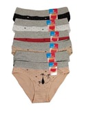 6x Majtki Damskie Figi Bawełniane L