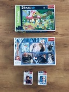 Puzzle Trefl, 4 sztuki.