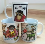 Tytus Romek I Atomek Komiks PRL retro zestaw 3 kubkow smieszny prezent 