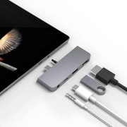 Hub HyperDrive 4w1 dla Surface Go | HDMI, USB-A, USB-C, 3.5mm AudioJack