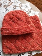 Czapka, komin, komplet zimowy, enterlac